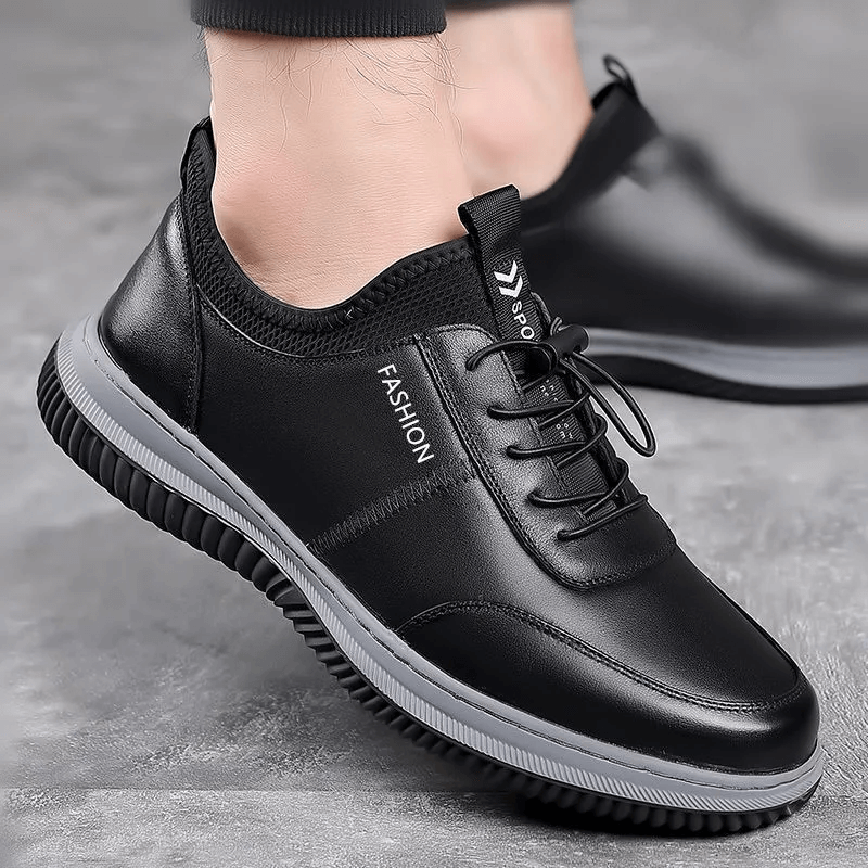Tênis de Couro Masculino PrimeStride