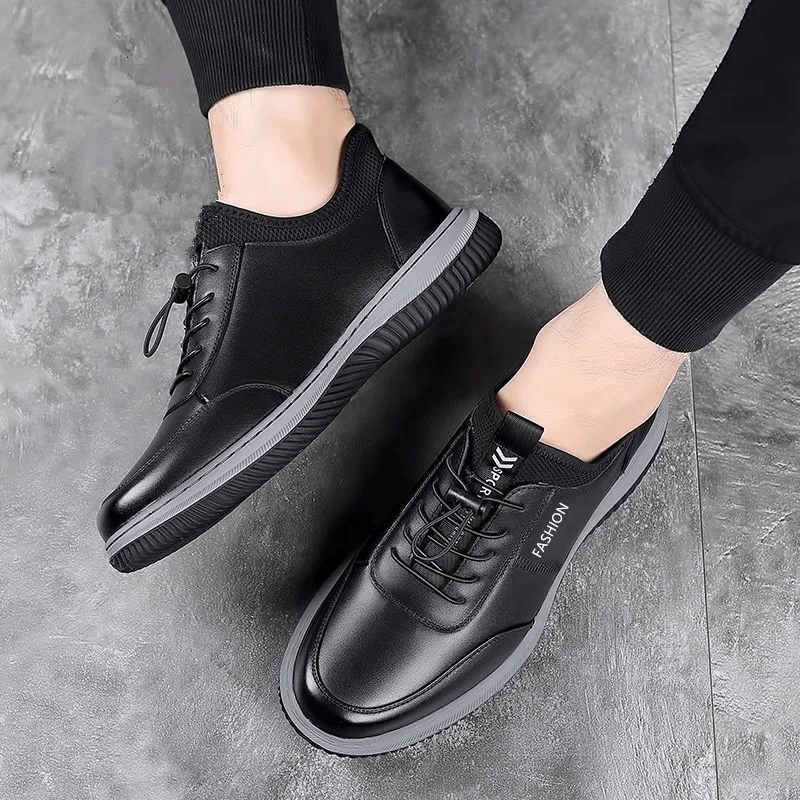 Tênis de Couro Masculino PrimeStride