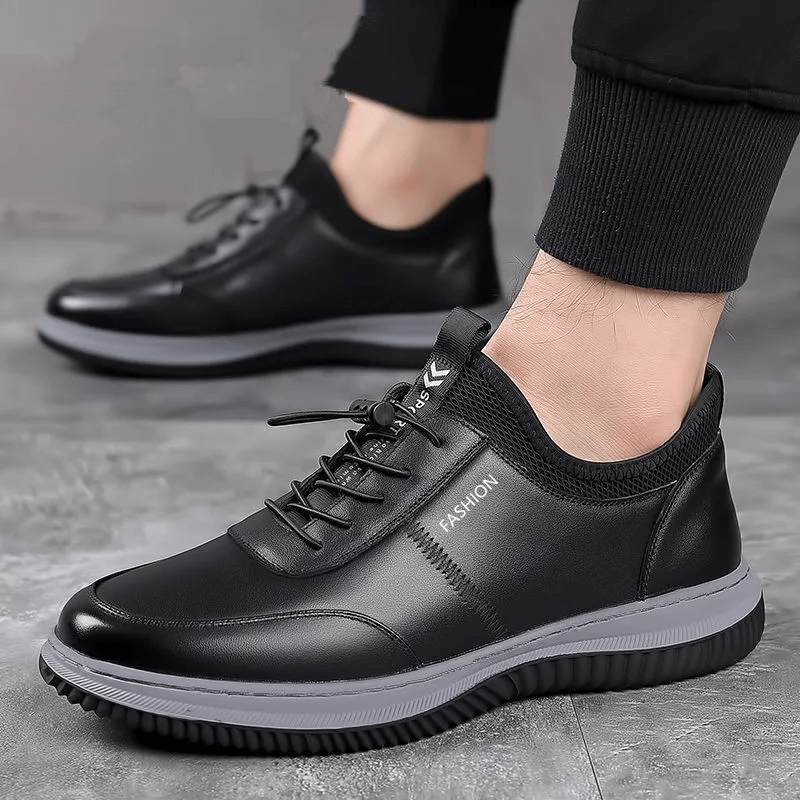 Tênis de Couro Masculino PrimeStride